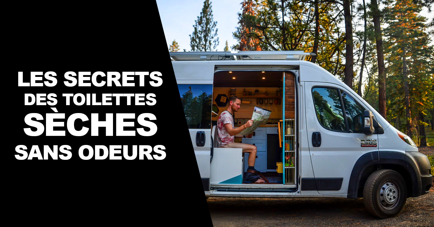 Toilettes sans produits chimiques pour vans et camping-cars